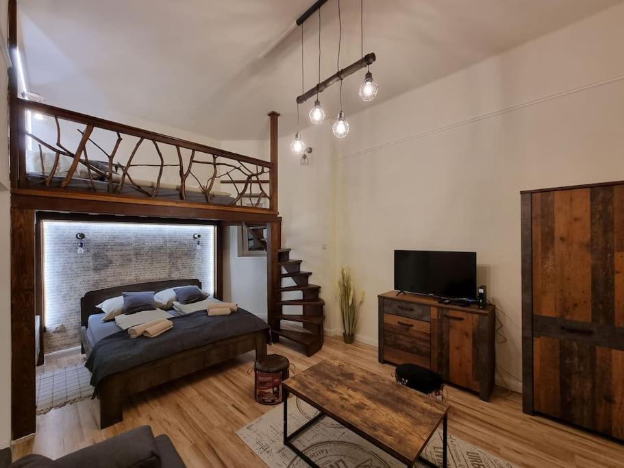 Vintage Apartman In City Center Miskolc Eksteriør billede